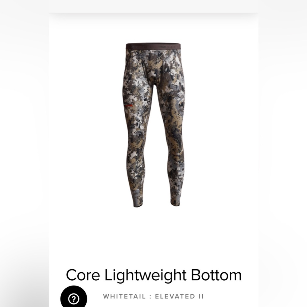 Sitka light weight bottom